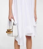 JW Anderson - Cowl-neck asymmetric midi dress