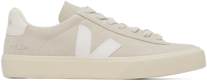 Photo: VEJA Gray & White Campo Sneakers