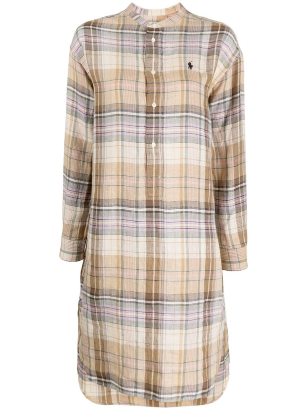 Photo: POLO RALPH LAUREN - Dress With Check Pattern