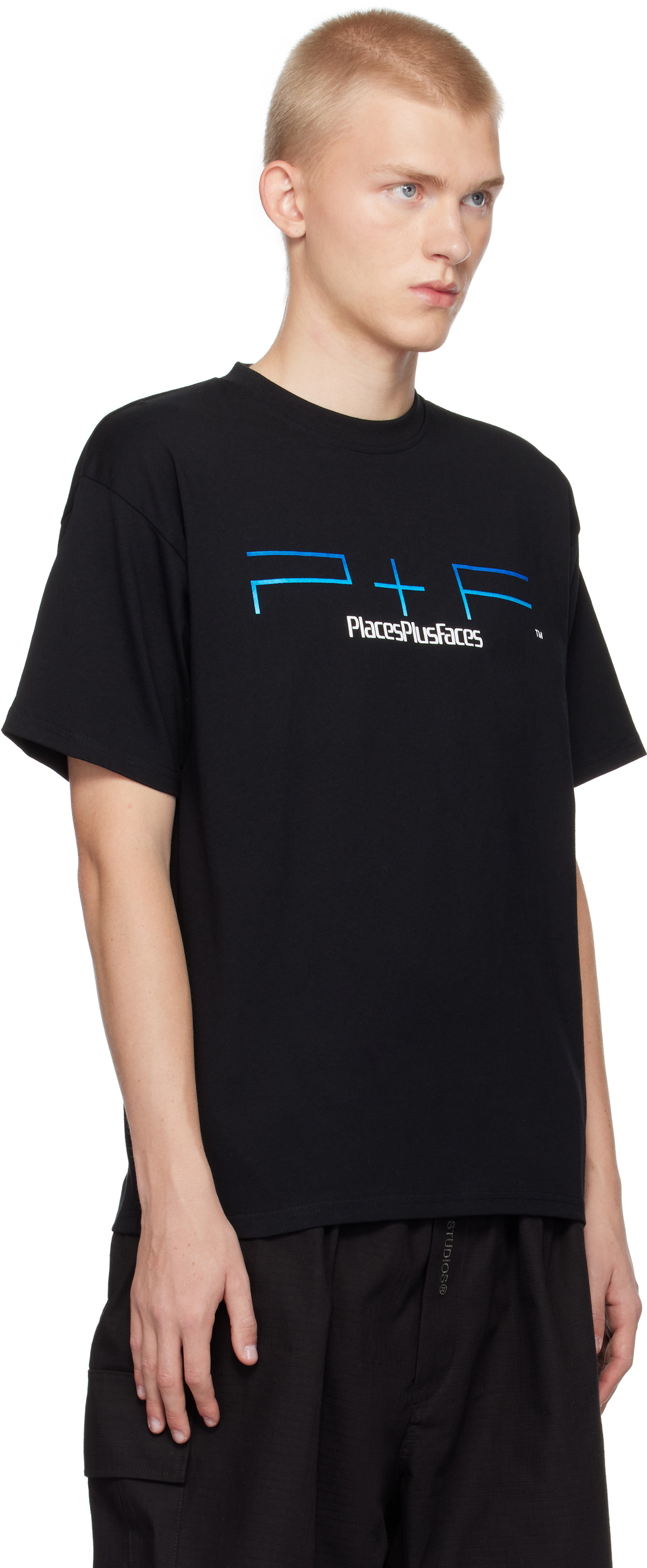 PLACES+FACES Black Placestation 2 T-shirt