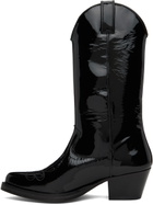 Ernest W. Baker Black Western Boots