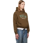 Polo Ralph Lauren Brown 'The RL Fleece' Western-Logo Hoodie