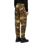 Givenchy Khaki Camouflage Jogger Lounge Pants