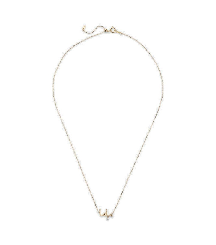 Photo: Persée 18kt gold necklace with diamonds