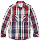 nonnative - Thinsulate Checked Cotton Overshirt - Men - Red