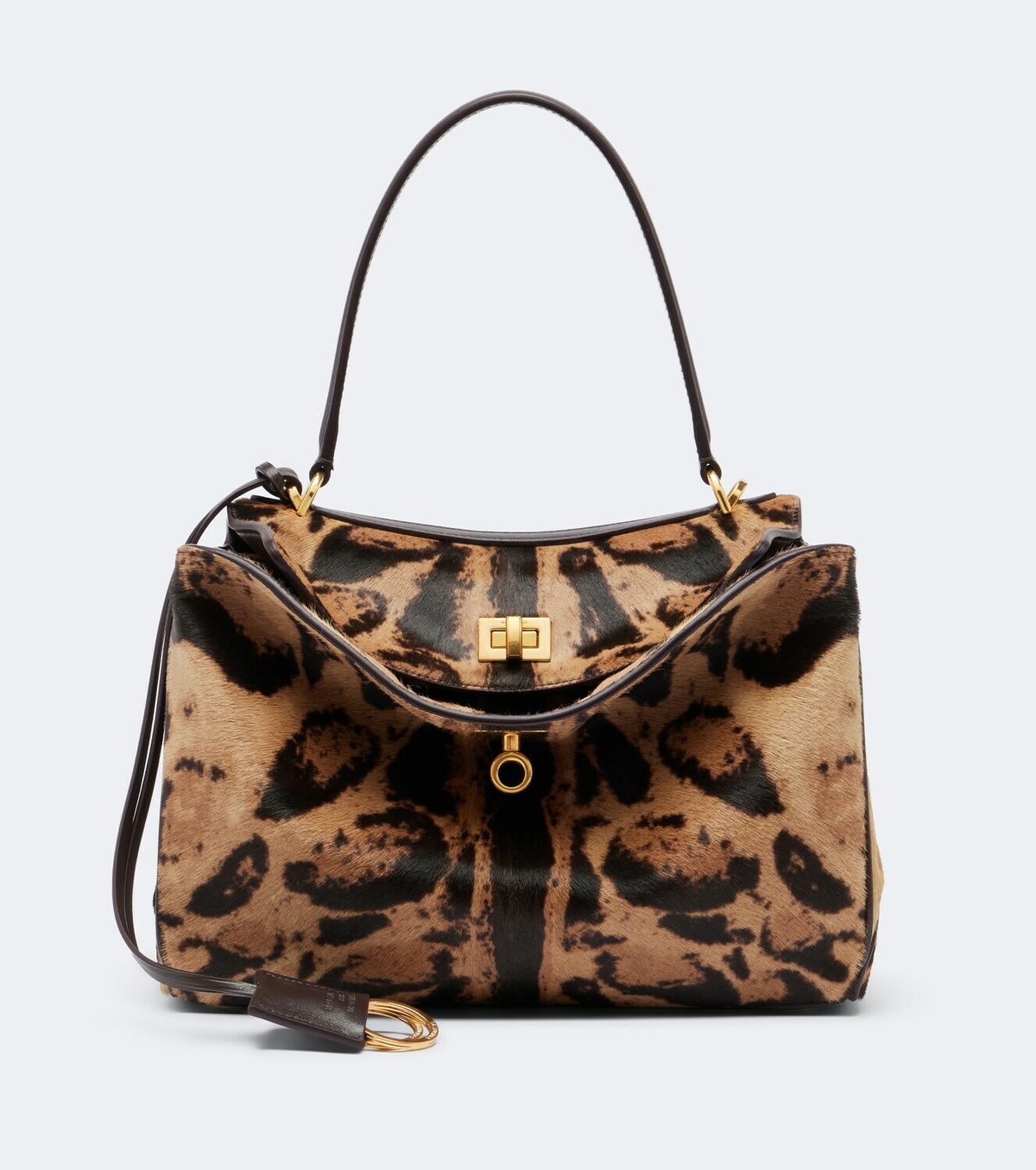 Balenciaga Rodeo Small calf hair shoulder bag
