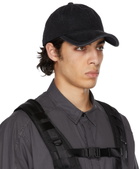 Juun.J Black Denim Ball Cap
