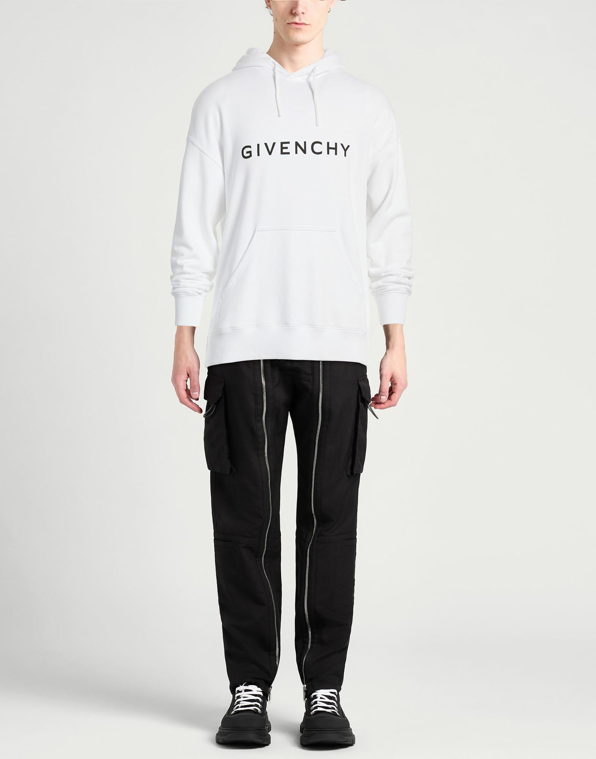 Givenchy Mens Sweatshirt in White