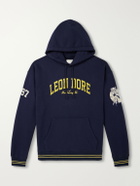 Aimé Leon Dore - Logo-Appliqué Cotton-Jersey Hoodie - Blue