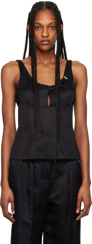 Photo: Gabriela Hearst Black Avalon Camisole