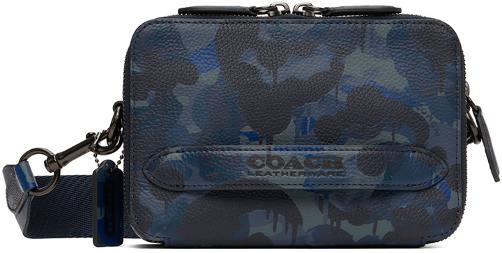 Photo: Coach 1941 Black & Navy Charter Crossbody Bag