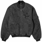 Represent Men's Horizons Classic Flight Jacket in Black