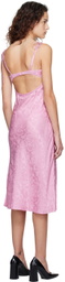 The Garment Pink Toulouse Midi Dress