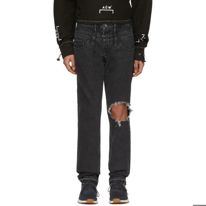 Photo: Midnight Studios Black Guess Edition Slim Tapered Jeans