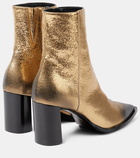 Dorothee Schumacher Metallic leather ankle boots