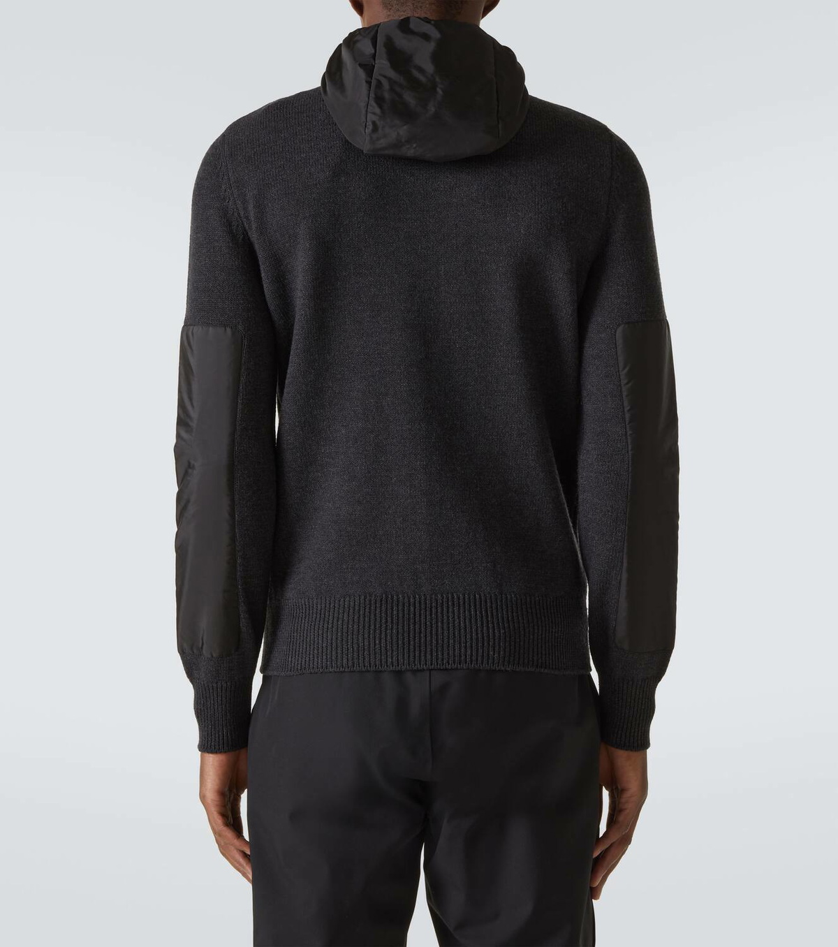 Moncler Grenoble 'Tesso' Green Polyamide Blend Jacket Men
