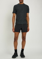Vuori Qualify Stretch-jersey Running Shorts Black
