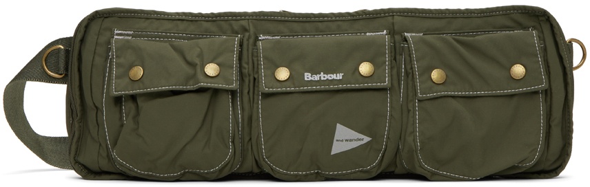 Photo: Barbour Khaki and wander Edition Belt Pouch