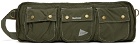 Barbour Khaki and wander Edition Belt Pouch