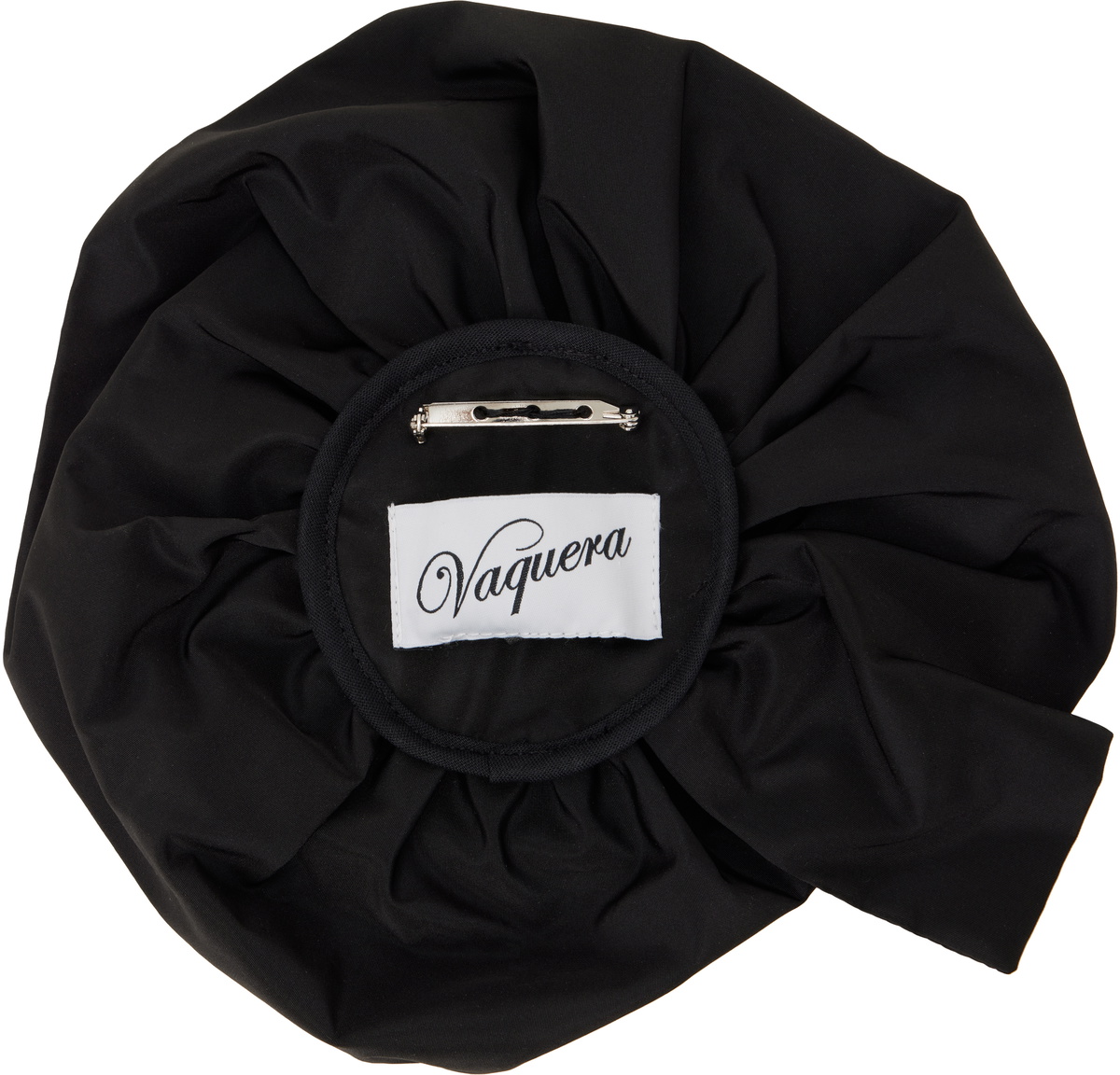 VAQUERA Black Corsage Brooch