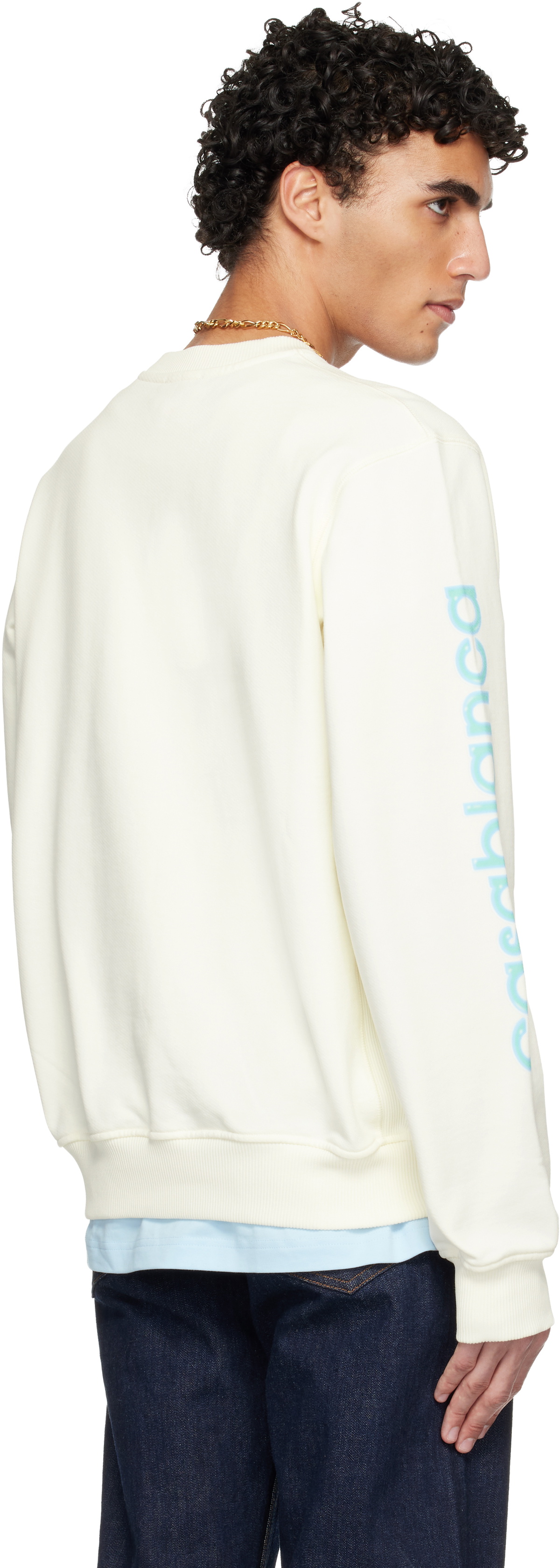 Casablanca Off-White Airbrush Icons Sweatshirt