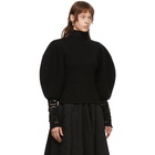 Loewe Black Mesh Cuff Sweater