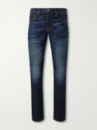 TOM FORD - Slim-Leg Selvedge Jeans - Blue