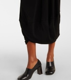 Lemaire Draped crêpe jersey maxi dress