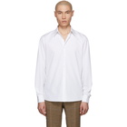 Dries Van Noten White Curley Classic Shirt