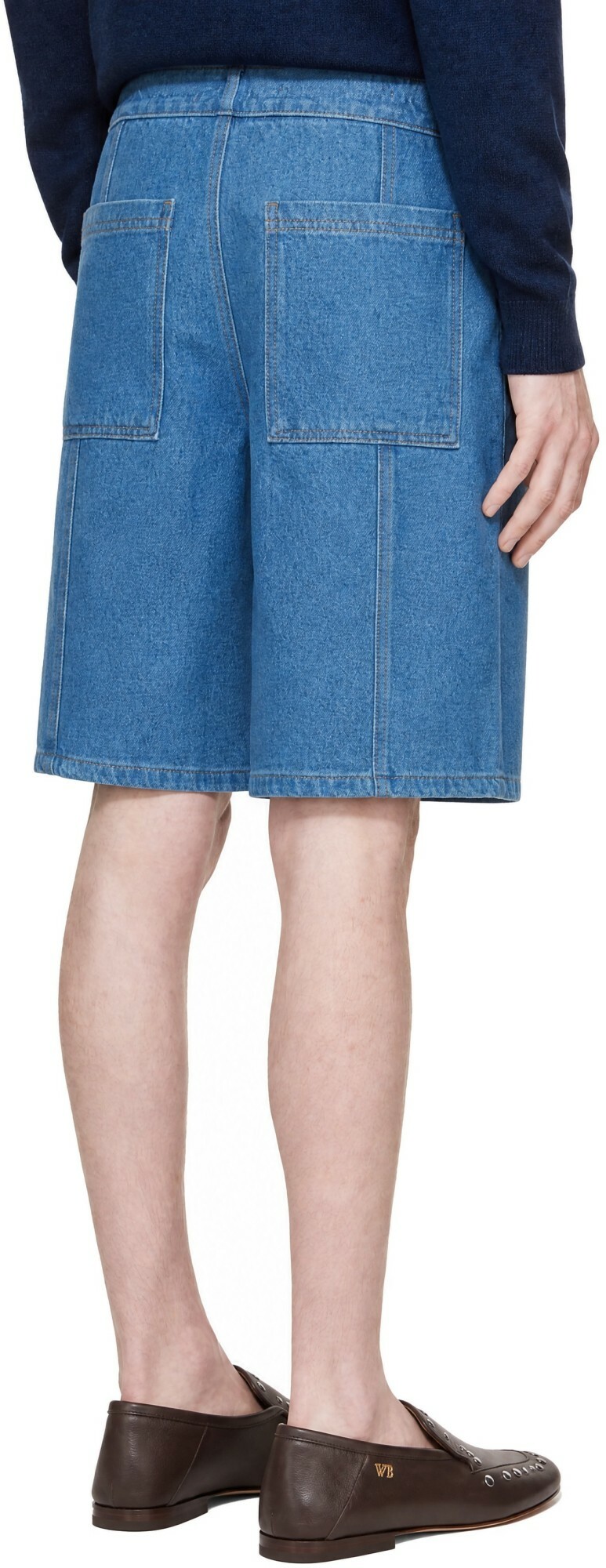 Gimaguas Blue Romeo Denim Shorts