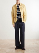Paul Smith - Striped Wool and Cotton-Blend Sweater - Blue