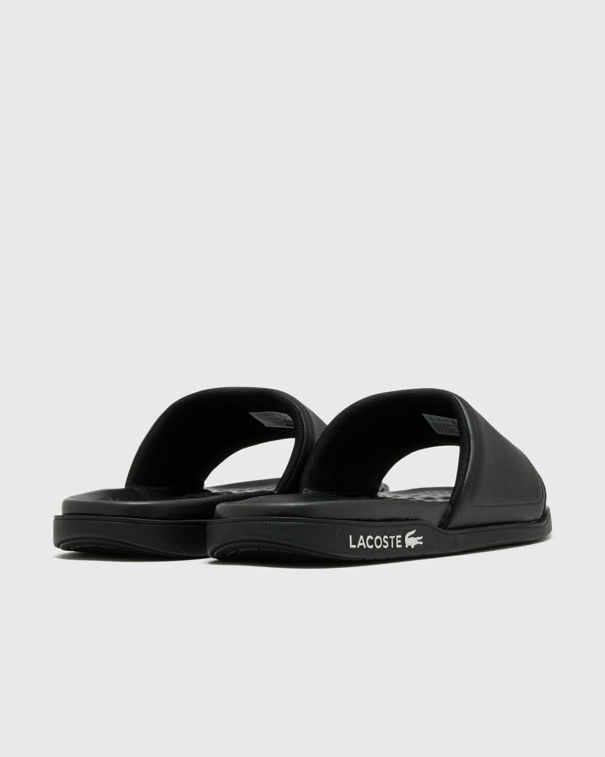 Lacoste SERVE SLIDE DUAL 1253CMA Black Mens Sandals & Slide