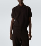 Gucci Interlocking G wool-blend polo shirt