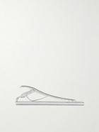 Dunhill - Cutout Rhodium-Plated Silver Tie Bar