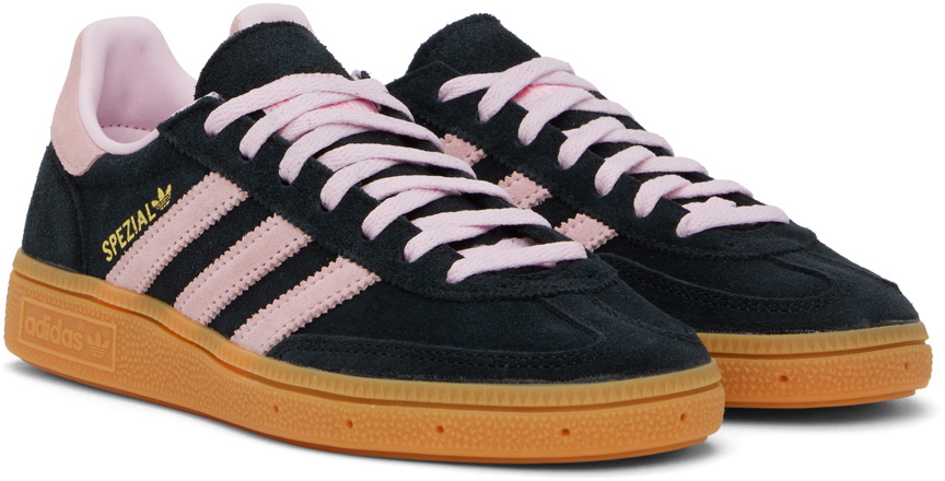 adidas Originals Black & Pink Handball Spezial Sneakers adidas ...