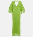 Dodo Bar Or Simmons fringe-trimmed maxi dress