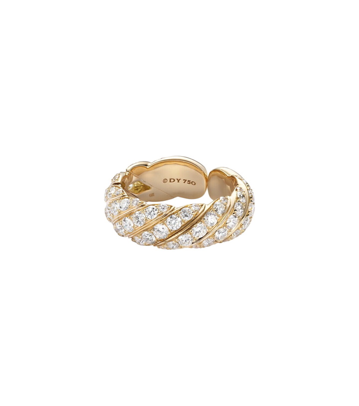 Photo: David Yurman DY Madison® 18kt gold ring with diamonds