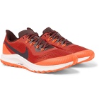 Nike Running - Air Zoom Pegasus 36 Trail Mesh Running Sneakers - Red