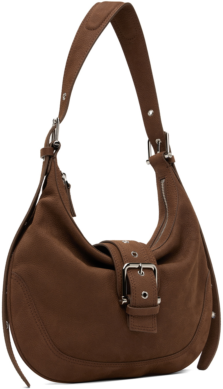OSOI Brown Mid Brocle Bag OSOI
