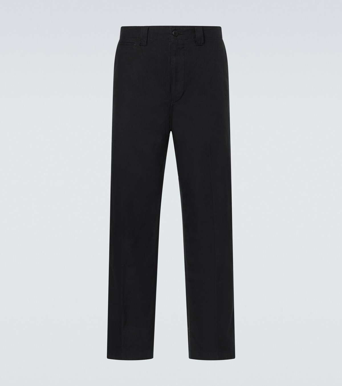 Visvim High-rise cotton chinos