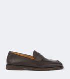 Brunello Cucinelli Leather penny loafers