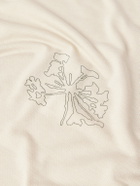 Portal - Lateral Peak Logo-Print Recycled-Jersey T-Shirt - Neutrals