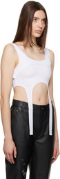 HELIOT EMIL White Harness Tank Top