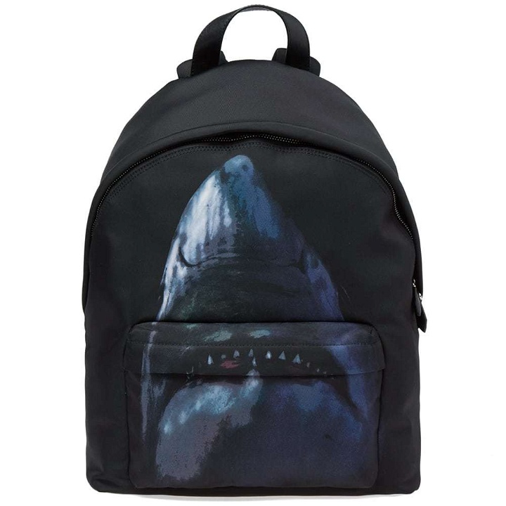 Photo: Givenchy Shark Print Cordura Backpack Black