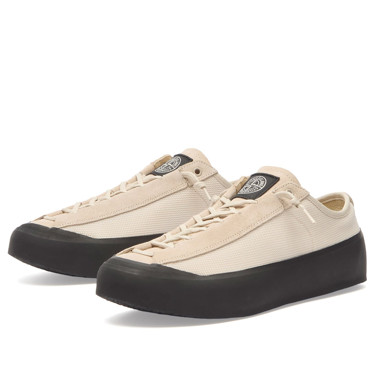 Stone Island Men's Low Top Sneakers in Oats