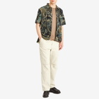 thisisneverthat Men's Jacquard Pattern Shortsleeve Shirt in Black