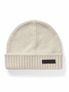 Berluti - Logo-Appliquéd Ribbed Cashmere Beanie