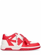 OFF-WHITE - Out Of Office Leather Low Top Sneakers