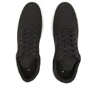 Filling Pieces Men's Low Top Sneakers in Ripple Black/White Nubuck
