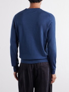 Mr P. - Wool Sweater - Blue